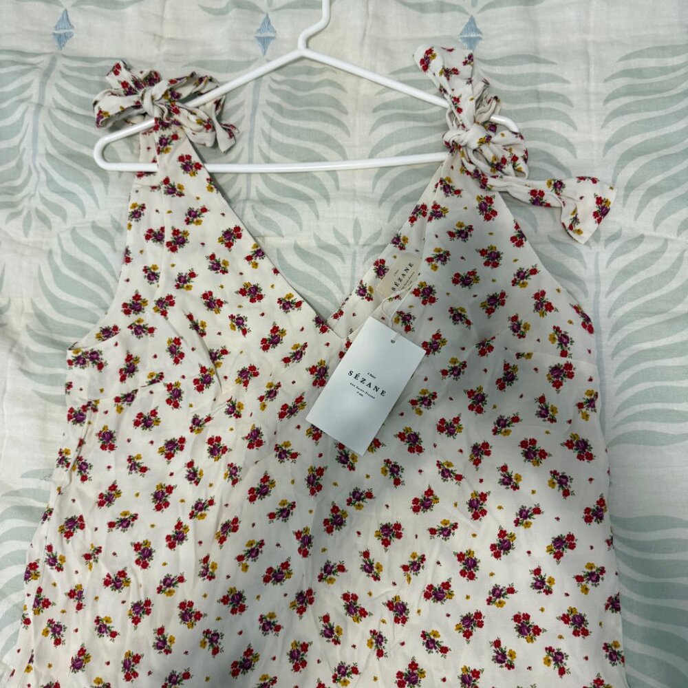 Sézane Lara blouse, mindy floral print NWT, Size 10/42 - Picture 2 of 2